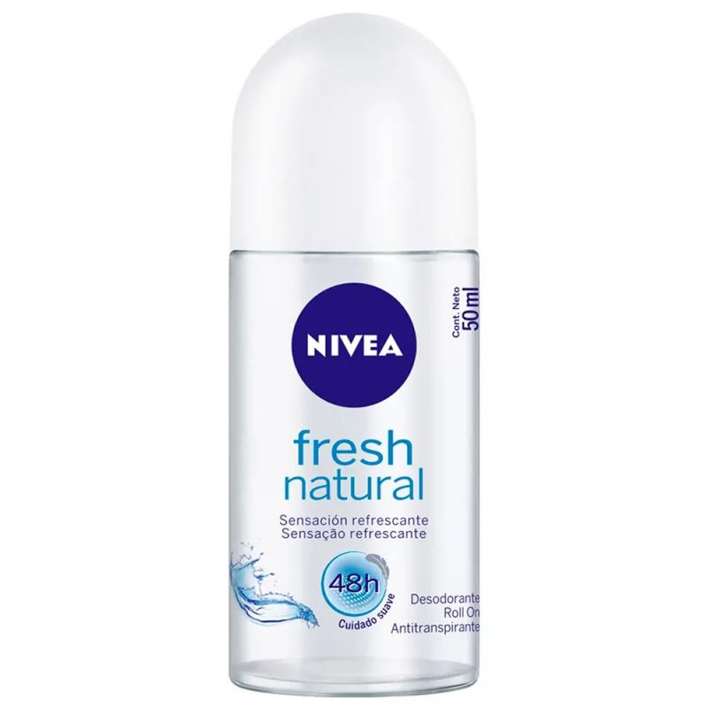 DESODORANTE ROLL-ON NIVEA FRESH NATURAL 50ML