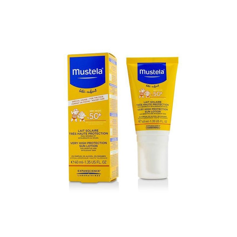PROTETOR SOLAR INFANTIL MUSTELA BEBÉ-EFANT ROSTO FPS50 40ML