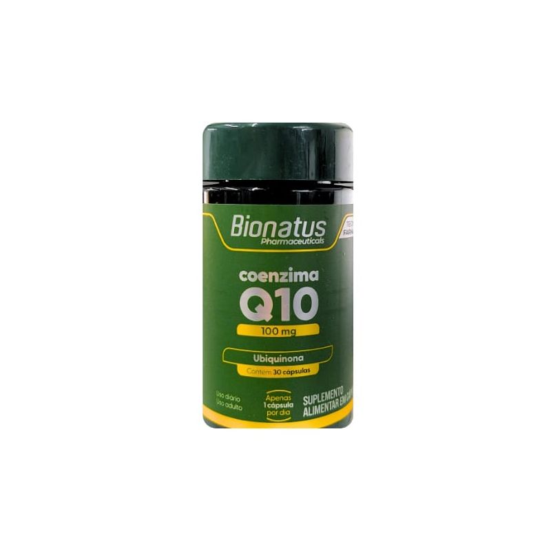 COENZIMA Q10 100MG COM 30 CAPSULAS-BIONATUS-