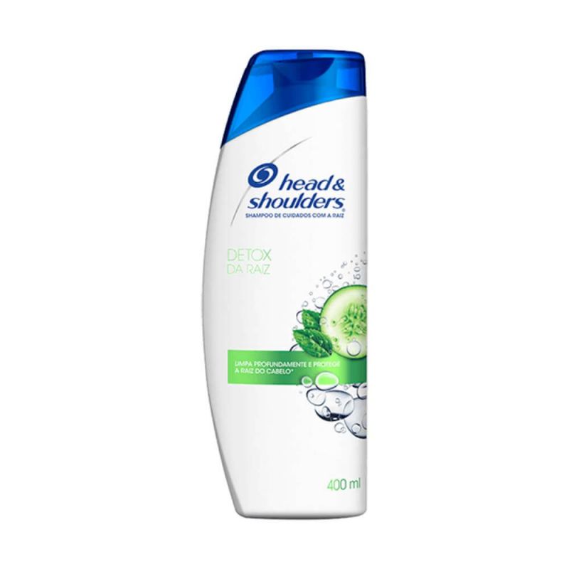 SHAMPOO HEAD & SHOULDERS DETOX DA RAIZ 400ML
