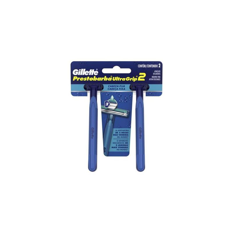 APARELHO DE BARBEAR GILLETE ULTRAGRIP COM 2