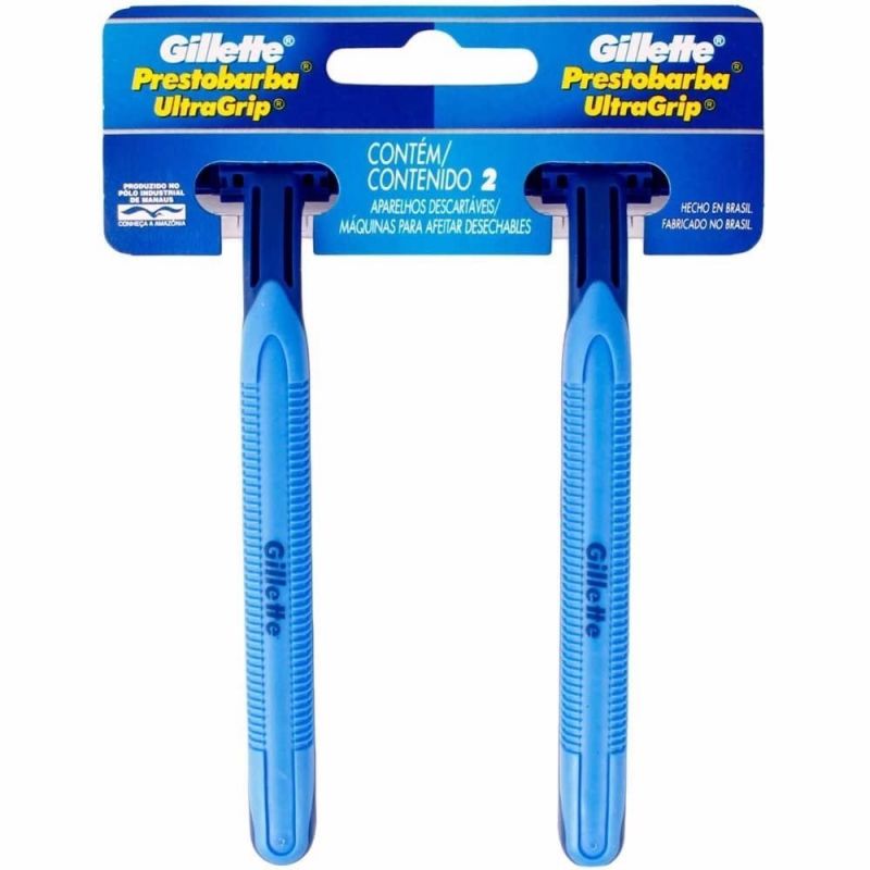 APARELHO DE BARBEAR PRESTOBARBA ULTRAGRIP MOVEL 2 UND 