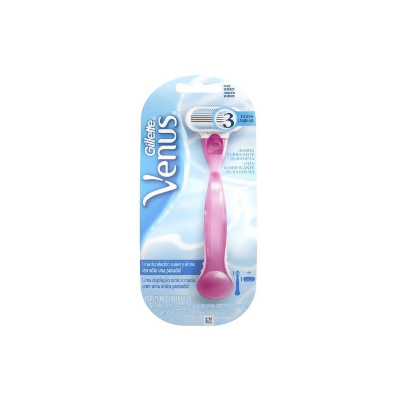 APARELHO RECARREGAVEL E CARGA PARA DEPILAR GILLETTE VENUS 