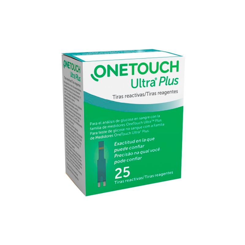 ONETOUCH ULTRA PLUS COM 25 TIRAS
