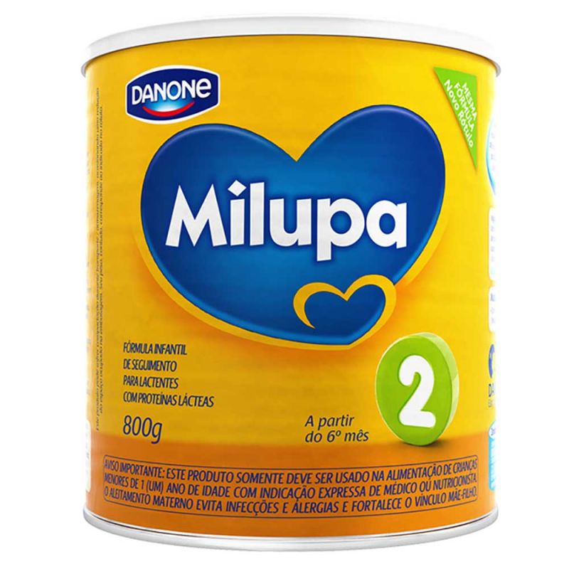 LEITE MÍLUPA 2 COM 800 GRAMAS