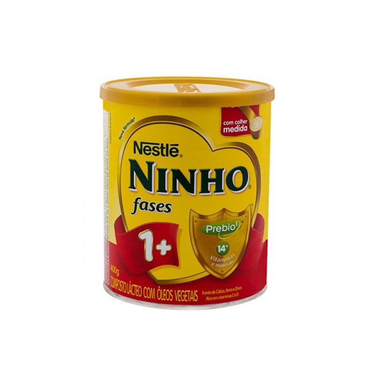 LEITE NINHO FASES 1+  400GRAMAS
