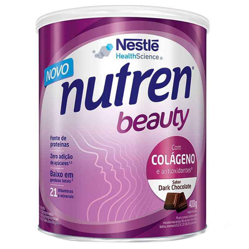 NUTREN BEAUTY SABOR DARK CHOCOLATE 400 GRAMAS