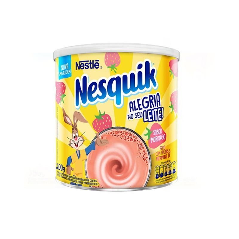 NESQUIK SABOR MORANGO COM 200 GRAMAS