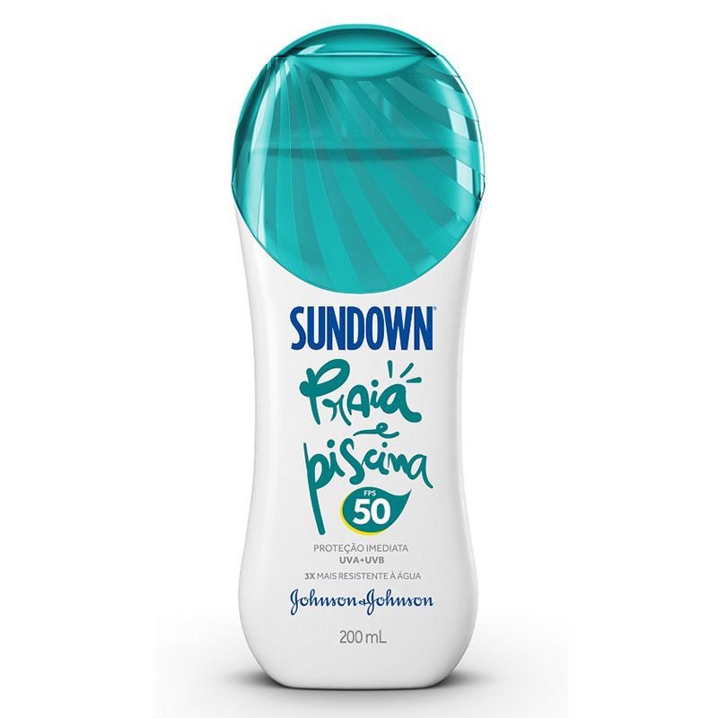 PROTETOR SOLAR SUNDOWN PRAIA E PISCINA FPS50 200ML 