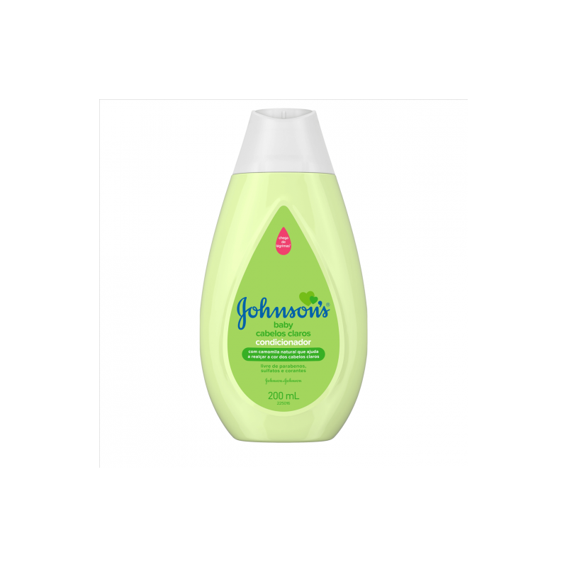CONDICIONADOR  JOHNSON'S CABELOS CLAROS COM 200ML