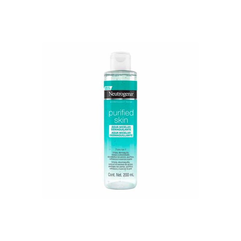 NEUTROGENA AGUA MICELAR PURIFIED SKIN COM 200ML