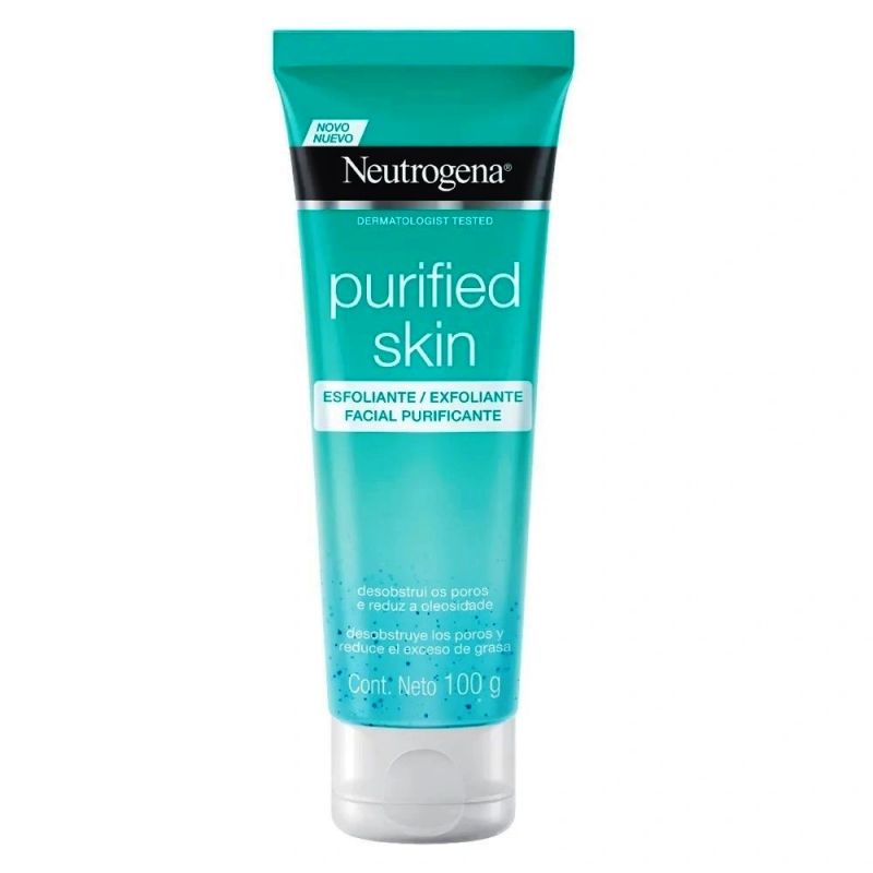 NEUTROGENA PURIFIED SKIN SABONETE LIQUIDO ESFOLIANTE  100G