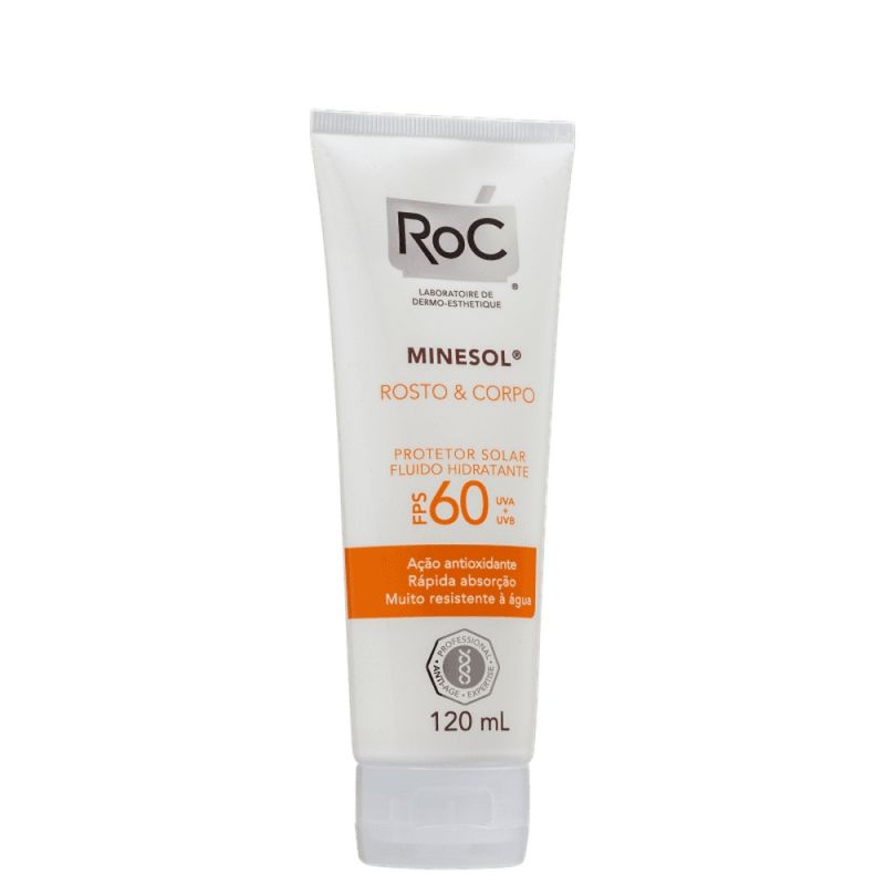 ROC MINESOL CORPO E ROSTRO FPS60 120ML