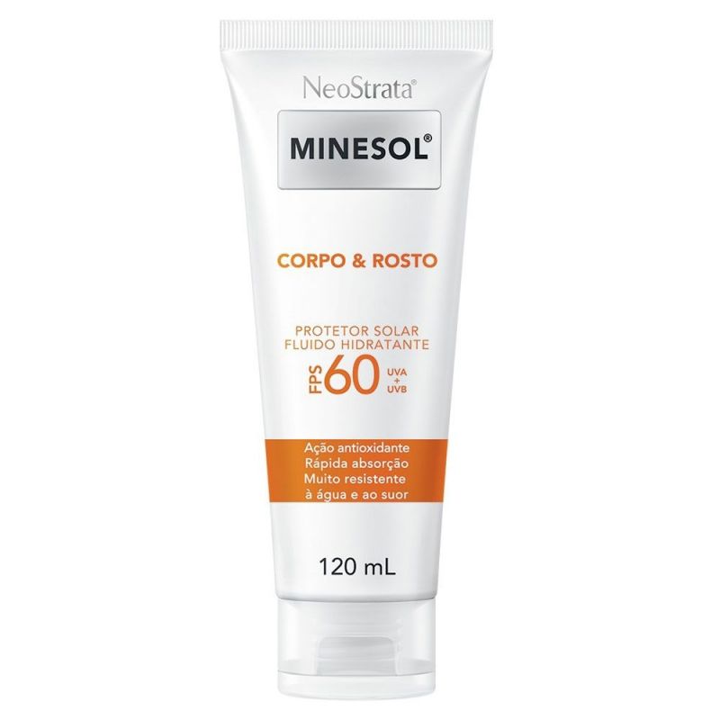MINESOL CORPO E ROSTO FPS60 120ML 