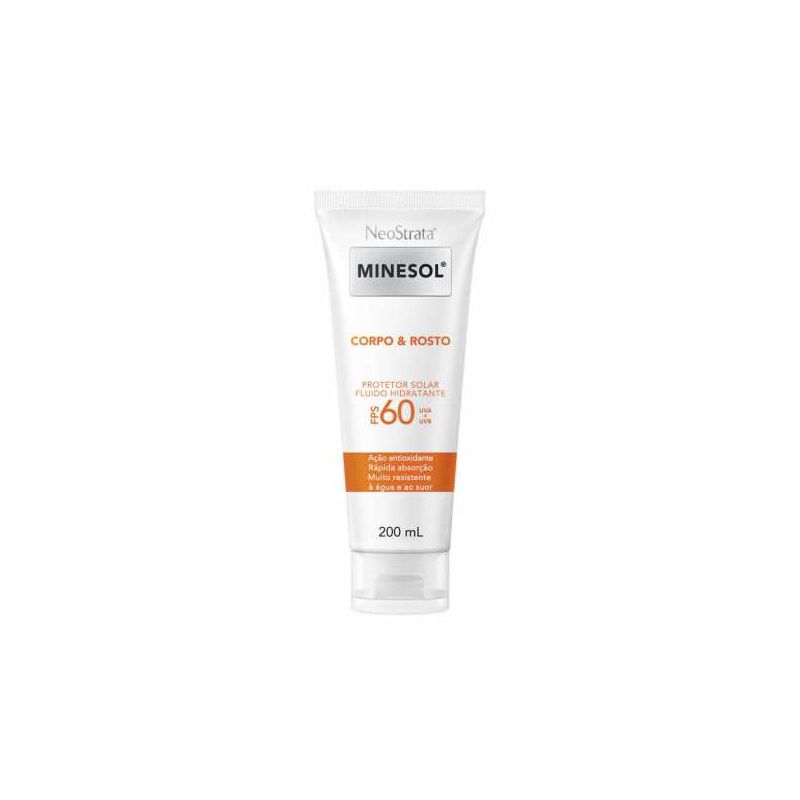 MINESOL CORPO E ROSTO FPS60 200ML