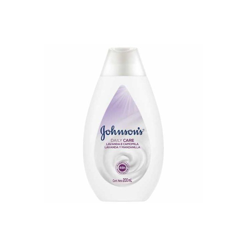 LOCÃO HIDRATANTE JOHNSON'S BABY  LAVANDA E CAMOMILA 200ML