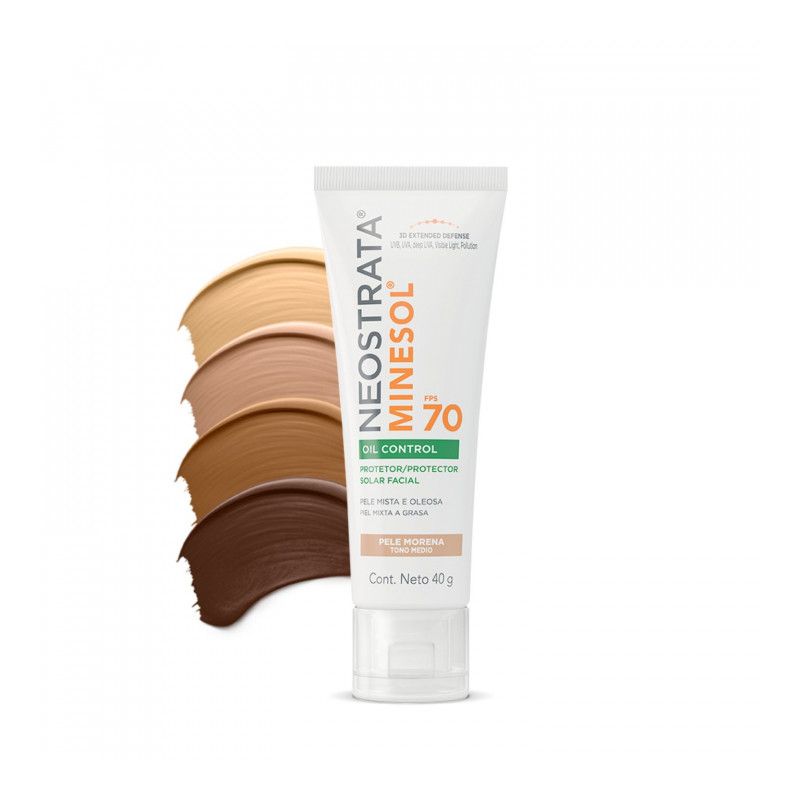 MINESOL PROTETOR SOLAR NEOSTRATA OIL CONTROL FPS70 MORENA40G