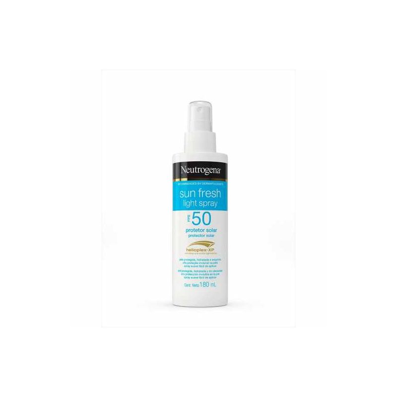 PROTETOR SOLAR NEUTROGENA SUN FRESH LIGHT FPS 50 SPRAY 180ML