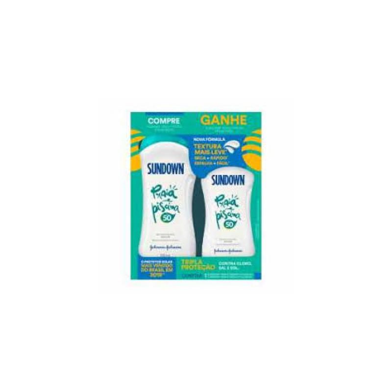 PROTETOR SOLAR SUNDOWN F50 200ML+F50 120ML