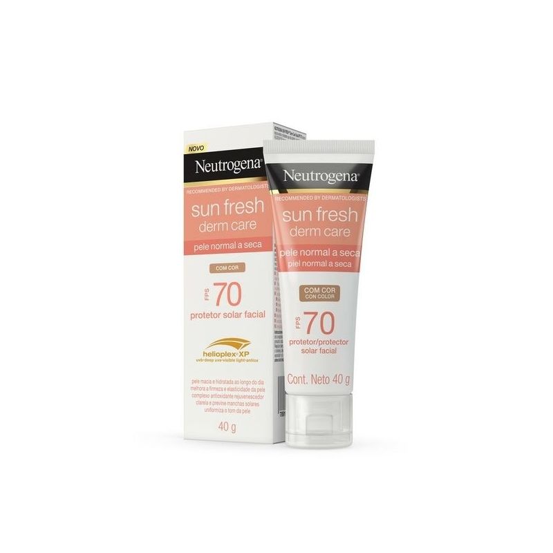 NEUTROGENA SUN FRESH DERM CARE PELE NORMAL A SECA 40G