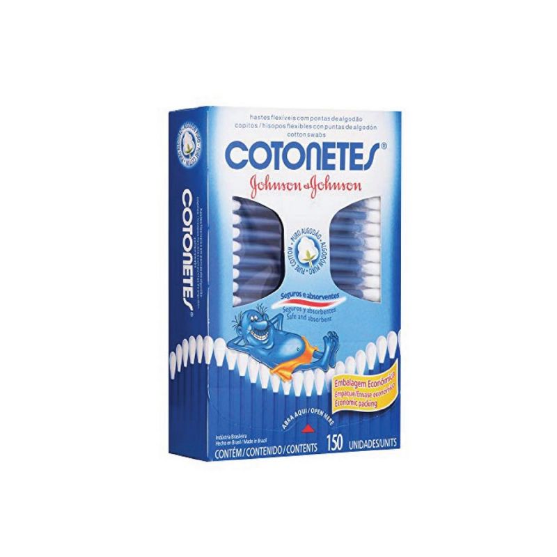 COTONETES JOHNSON&JOHNSON COM 150 UNIDADES
