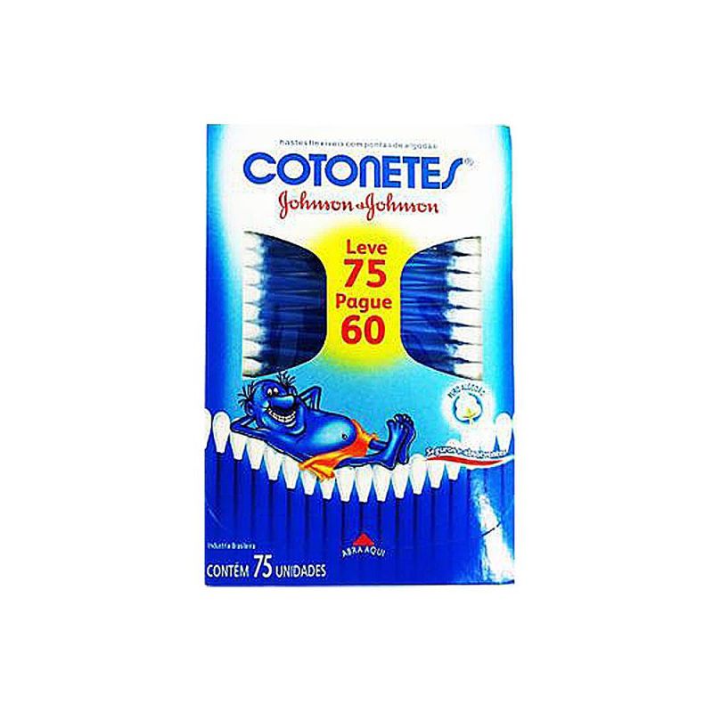 COTONETES JOHNSON&JOHNSON LEVE 75 PAGUE 60