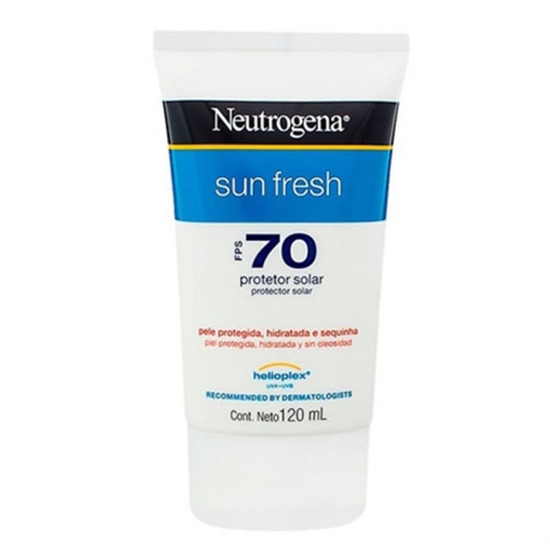 PROTETOR SOLAR NEUTROGENA SUN FRESH FPS70 COM 120ML
