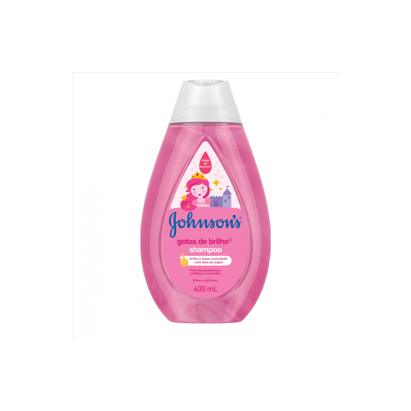 SHAMPOO JOHNSON'S BABY GOTAS DE BRILHO 400ML