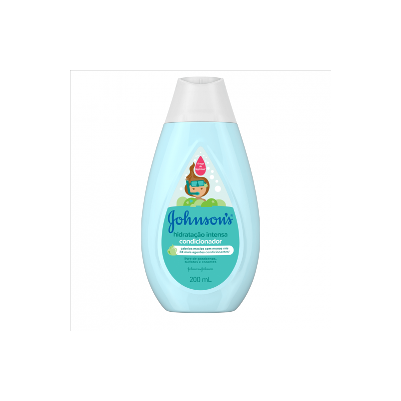CONDICIONADOR  JOHNSON'S HIDRATAÇÃO INTENSA COM 200ML