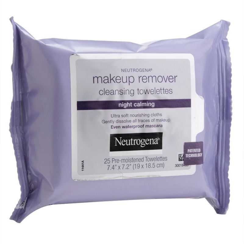 LENÇO NEUTROGENA MAKEUP REMOVER 25 UNIDADES