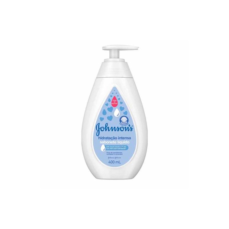 SABONETE LÍQUIDO JOHNSON´S BABY HIDRATAÇÃO INTENSA 400ML