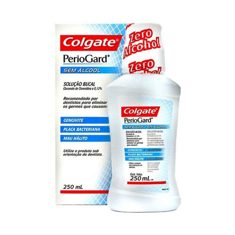 COLGATE PERIOGARD GENGIVA SAUDÁVEL SEM ALCOOL 250ML