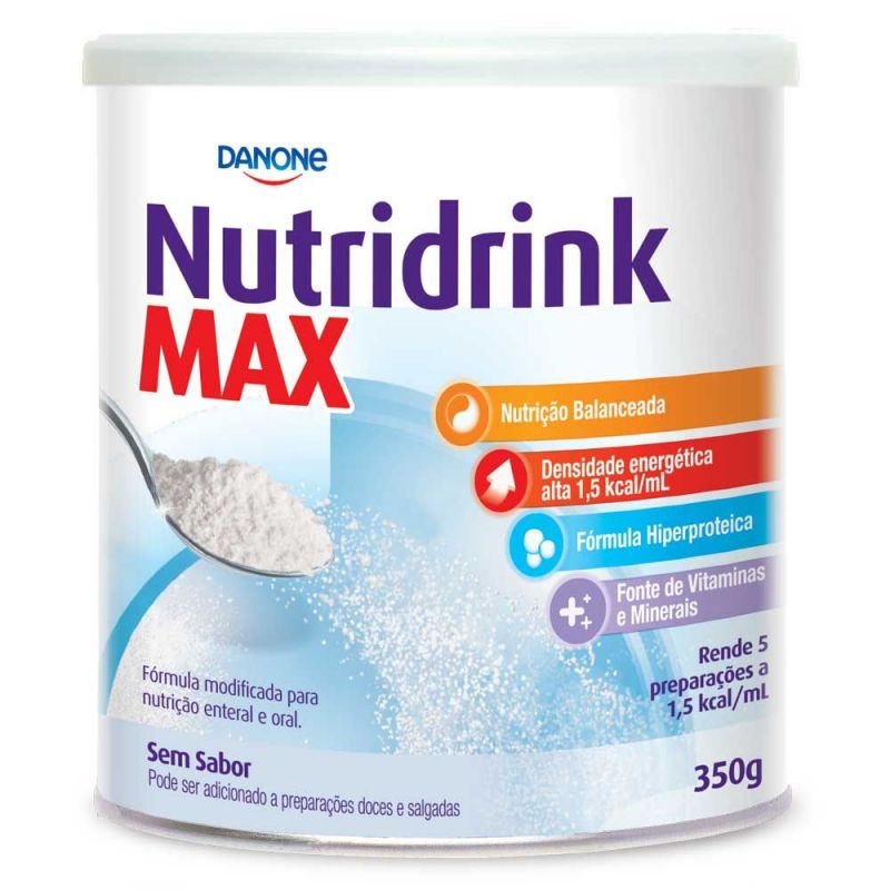 NUTRIDRINK MAX SEM SABOR 350G