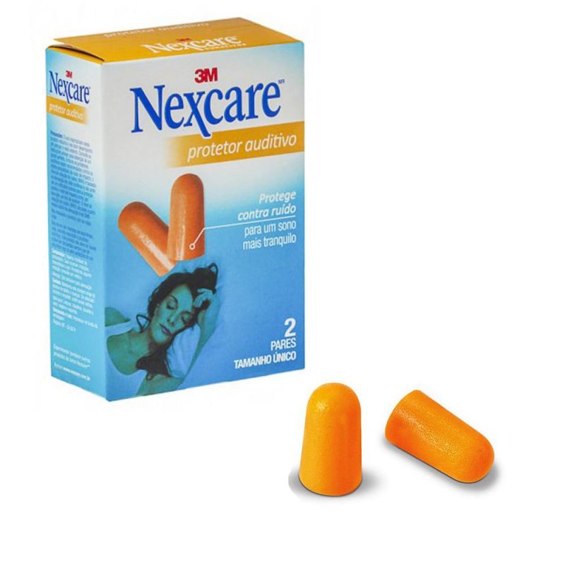 PROTETOR AUDITIVO NEXCARE COM 2PARES