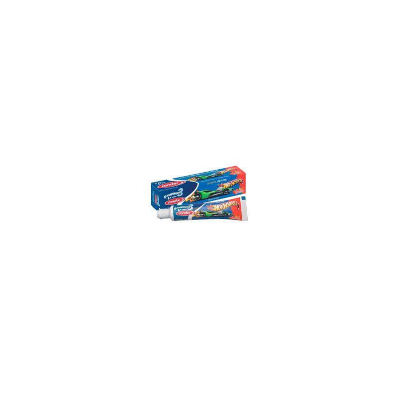 GEL DENTAL HOTWHEELS S/MORANGO 50G