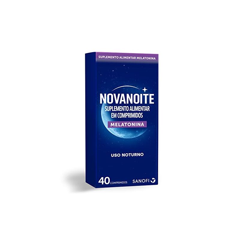 NOVANOITE MELATONINA 0,2MG COM 40 COMPRIMIDOS 