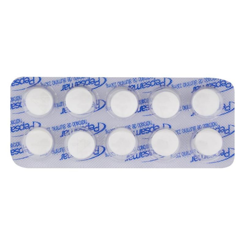 PEPSAMAR SABOR MENTA COM 10 COMPRIMIDOS MASTIGÁVEIS