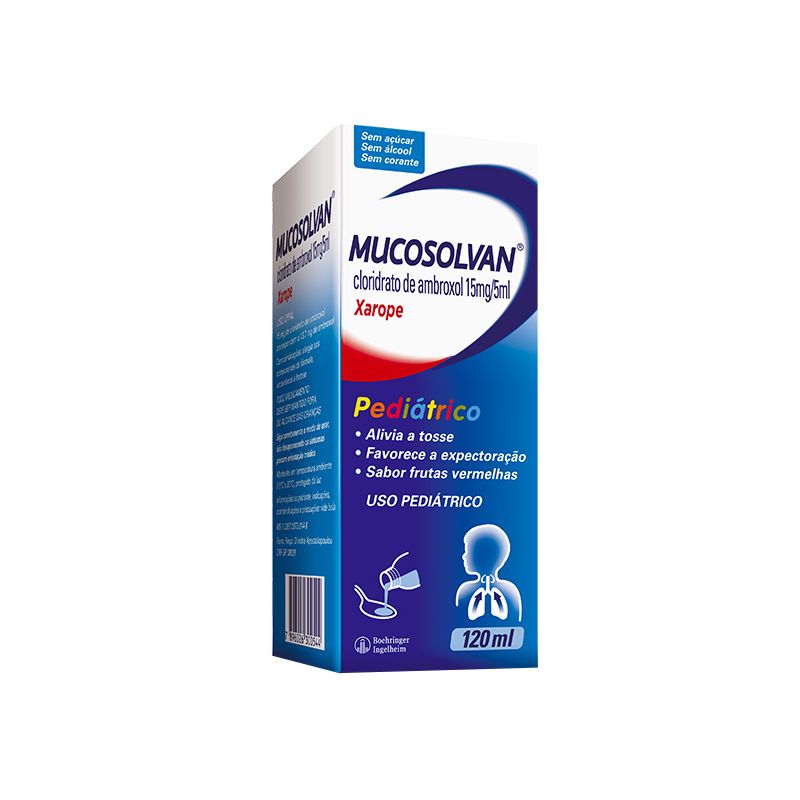 MUCOSOLVAN XAROPE PEDIATRICO 120ML