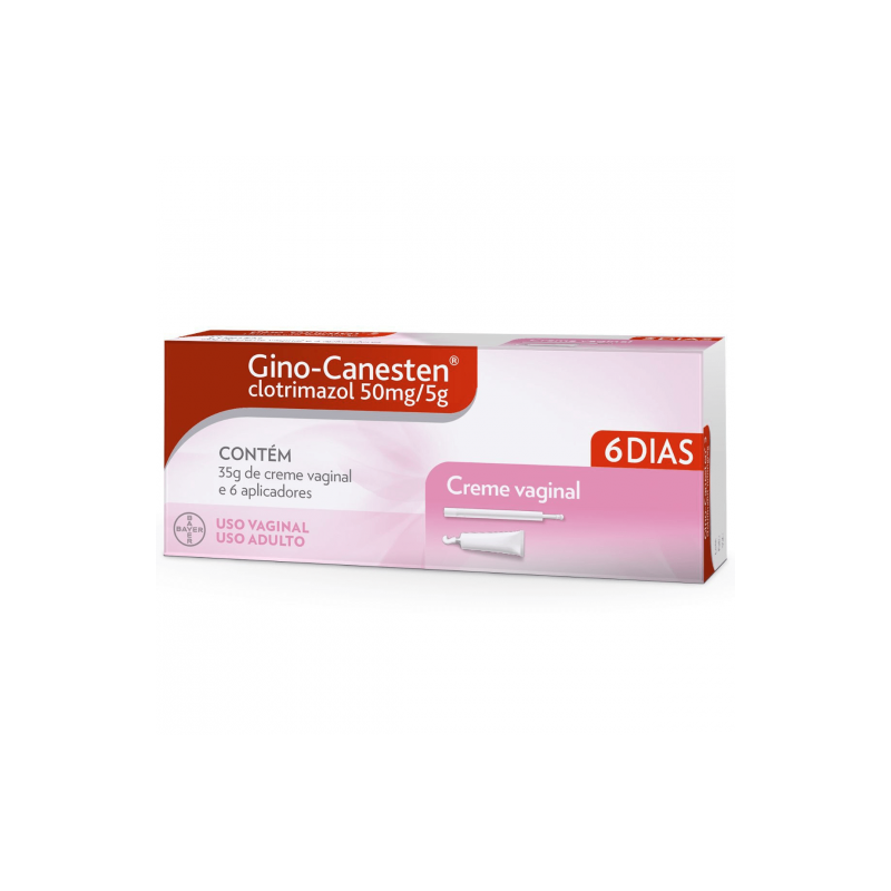 GINO CANESTEN 1% CREME VAGINAL + 6 APLICADORES