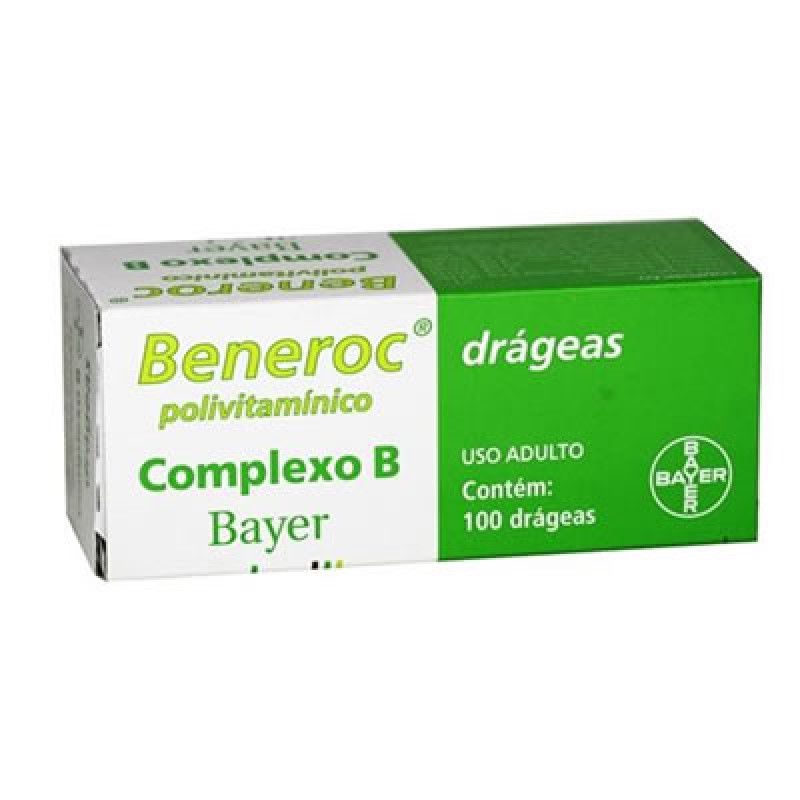 BENEROC COM 100 DRAGEAS BAYER