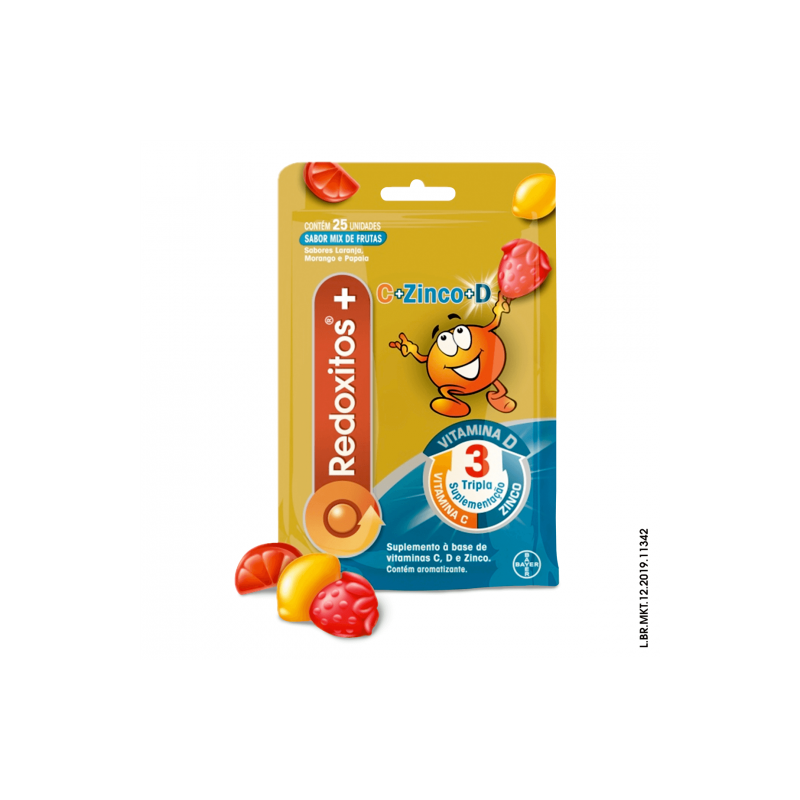 REDOXITOS + C ZINCO MIX COM 25 UNIDADES