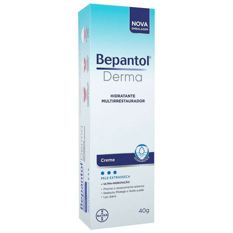 BEPANTOL DERMA CREME COM 40 GRAMAS BAYER