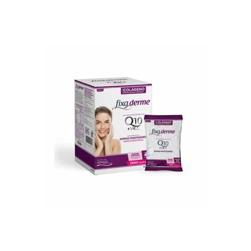 FIXA DERME COLAGENO Q140+VIT C COM 15 SACHES