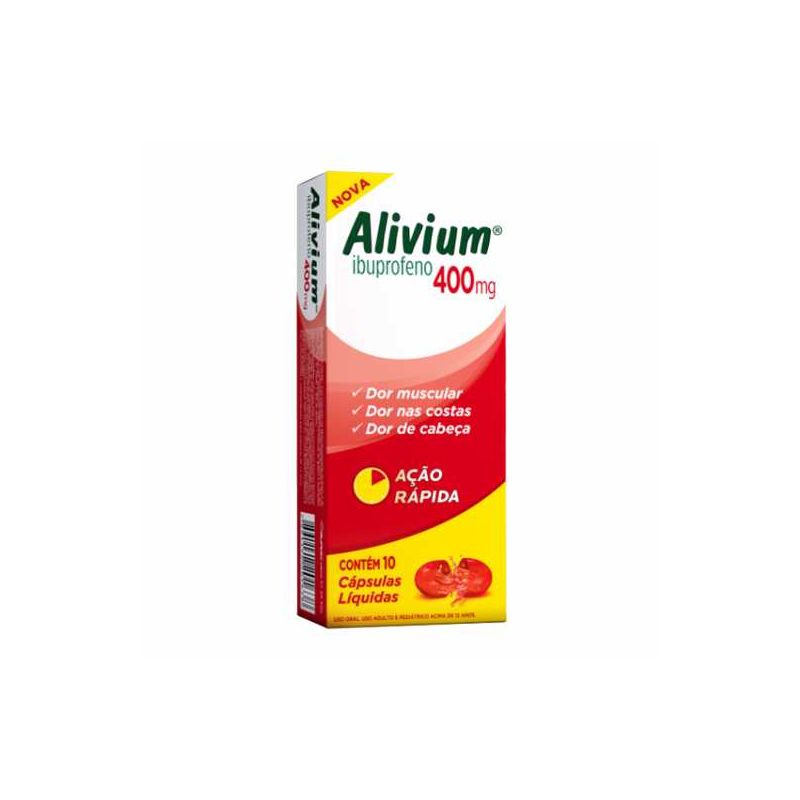 ALIVIUM 400MG COM 10 CÁPSULAS