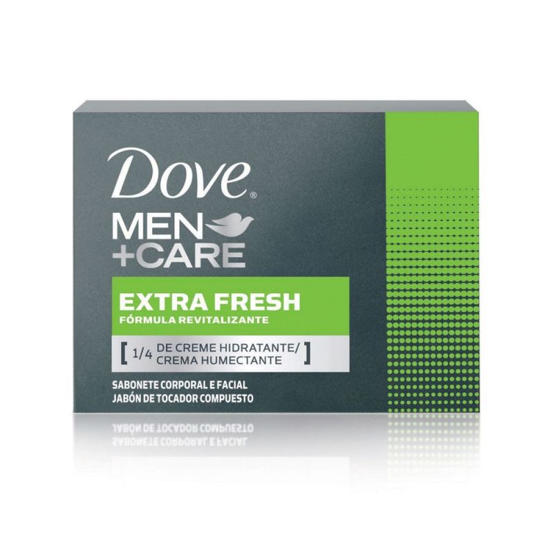 SABONETE EM BARRA DOVE MEN+CARE EXTRA FRESH 90G