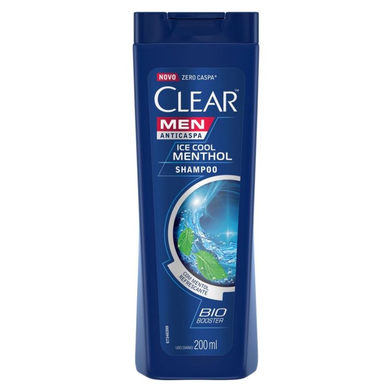 SHAMPOO CLEAR ANTICASPA MEN COOL 200ML