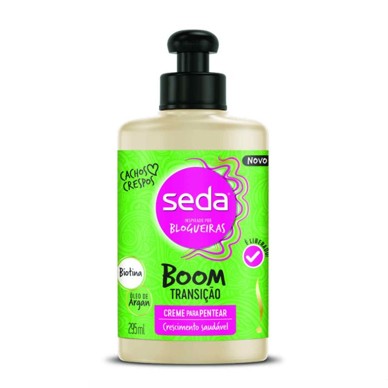 CREME PARA PENTEAR SEDA BOOM TRANSIÇÃO 295ML