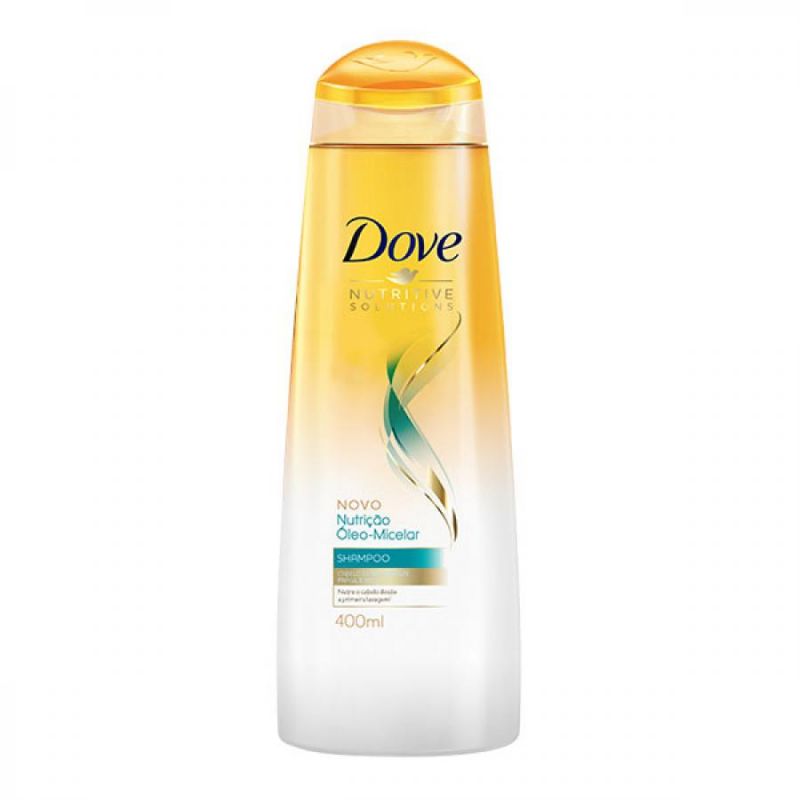 SHAMPOO DOVE NUTRIÇÃO OLEO-MICELAR 400ML