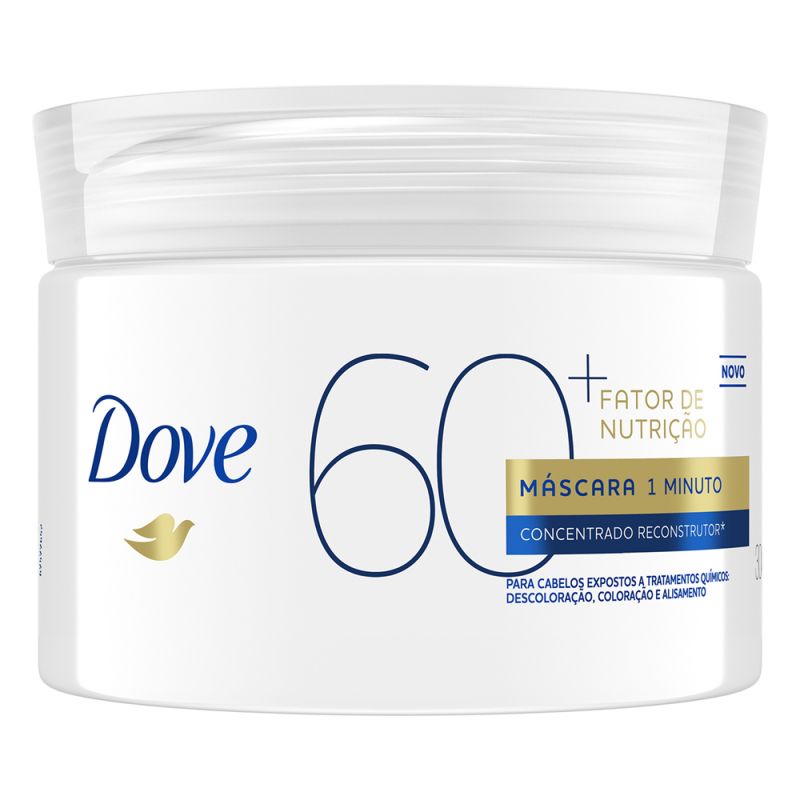 MÁSCARA 1 MINUTO DOVE  60+ 300G 