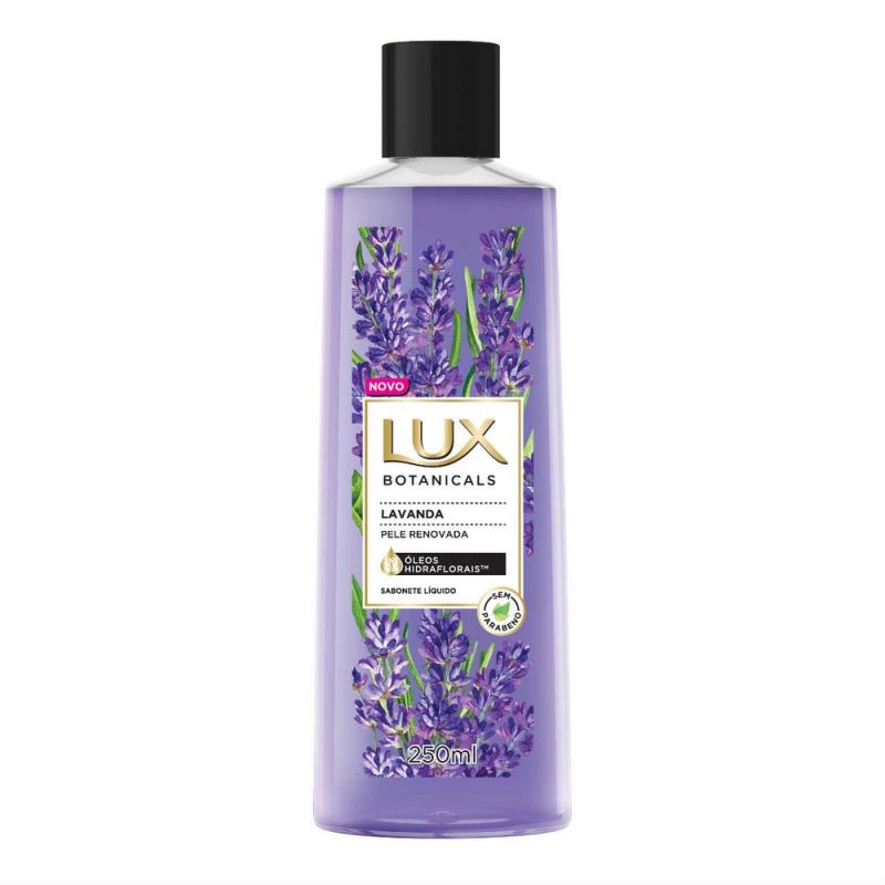 SABONETE LÍQUIDO LUX BOTANICALS LAVANDA 250ML